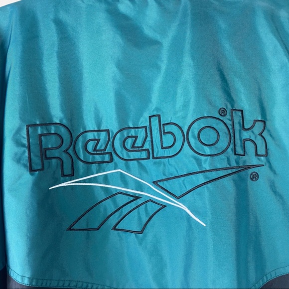REEBOK 90s Vintage Mens Windbreaker Track Jacket - Picture 3 of 5